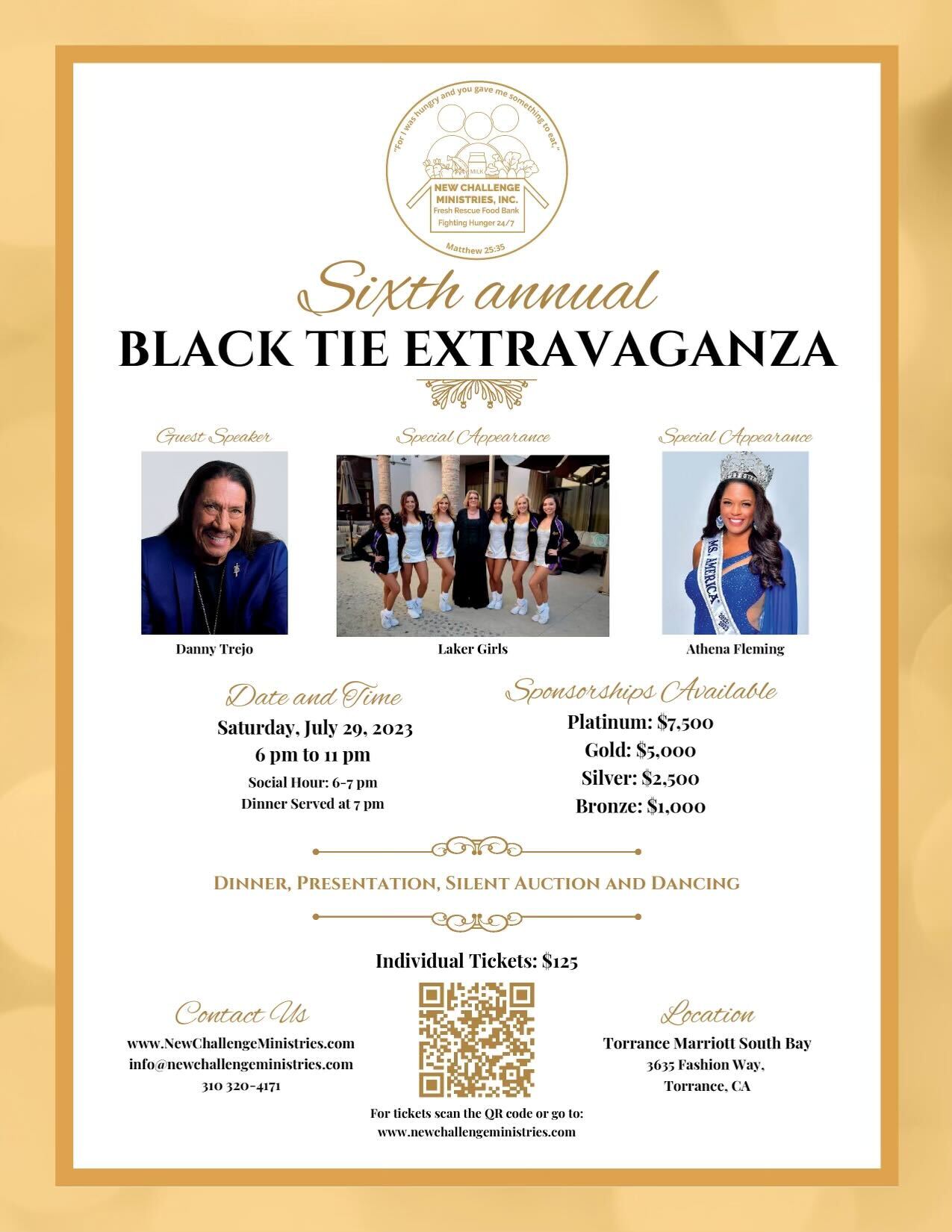 Sixth Annual Black Tie Extravaganza Banquet